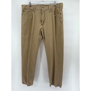 Levi's‎ 502 Taper Fit Jeans Mens 38x31 Actual Tan Khaki Casual Everyday Pants